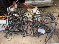LARGE LOT -- METAL PIZZA STANDS