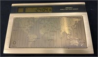 Seiko Desk World Time Touch Sensor Clock