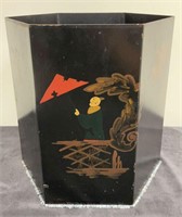 Asian Themed Waste Basket
