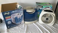 Dehumidifier tested, Holmes 8 “ table fan tested