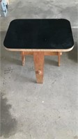 Wooden side table 22x22x16