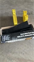 Heavy duty parts bin rack 17 bins 4x10