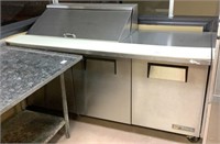 True Stainless Steel Prep Station With Cooler TSSU