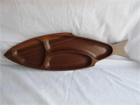Wooden Fish Platter 22 1/4" L
