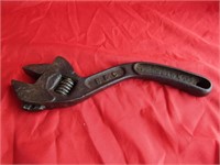 Vintage B&C Bemis & Call 8" S Curved Handle Wrench