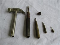 6pc Small Hammer & Flathead Screwdriver Set