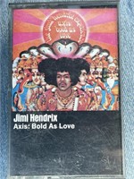 Vintage Cassette Tape - Jimi Hendrix