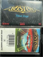 (2) Vintage Cassette Tapes - Boston