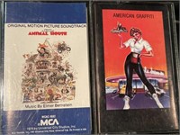 (2) Cassettes - Animal House/American Graffiti