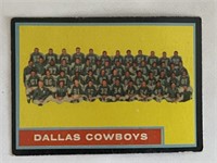 Dallas Cowboys Team Football Card #49