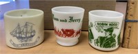 VINTAGE mugs: OLD SPICE, TOM & JERRY, ROBIN HOOD