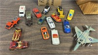 15 Matchbox, Hot Wheels, Malaysa, China toy cars