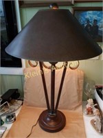 patina copper mcm style lamp gorgeous