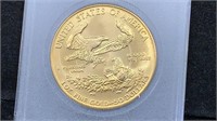GOLD: 1987 BU $50 1oz Fine Gold American Eagle