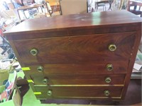 Antique Wooden 4 Drawer Chest of Drawers