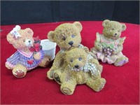 Lot of Bears- Candy Holder and Coin Bank