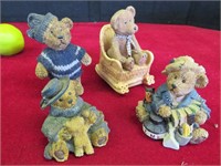 Lot of Bears- 1 is a Music Box- Works!