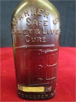 Warner's Safe Kidney and Liver Cure Brown Bottle