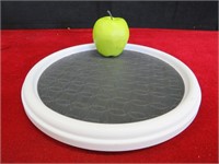 Lazy Susan 12" Round- Plastic and Rubber