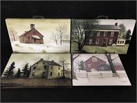 Mini canvas farmhouse artwork wall decor