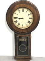 Regulator Landmark Chime brown wooden clock