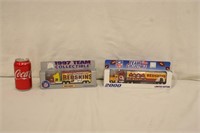 Vintage Washington Redskin Toy Trucks 1997 & 2000