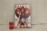 Mary Jane for Maxim Signed By Artist Jamie Tyndall