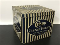 Crispo Graham Dainties Chicago vintage tin