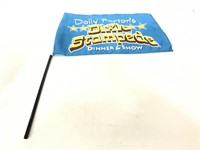 Dolly Parton’s Dixie Stampede dinner show flag
