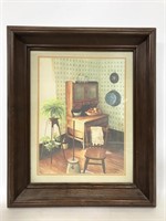 Country home still life wall art