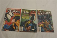 Venom Tooth & Claw 1 -3 Comics