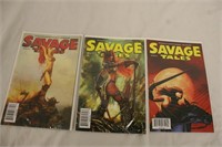 Savage Tales Volume 3 Comics 1 -3