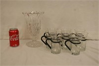 Inspiration Glasses w/ Removable Handles & Vase