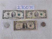 U.S. Currency & Coin lot