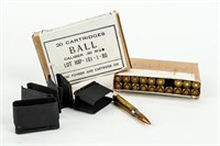 Ammo 40 Rounds 30-06 M2 Ball, 4 Clips