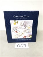 Charter Club 12 Piece Dinnerware Set (No Ship)