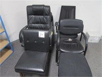 6 x assorted office chairs
