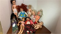 E4) Dolls: Berenguer, Disney, Furga, Bride doll,