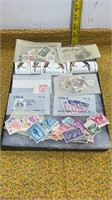 Lot of Assorted Postage Stamps- Most Small