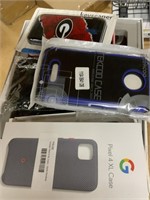 Lot of tablet cases and cell phone cases