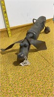 Metal Dog Yard Art