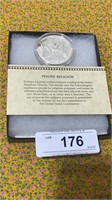 1975 Franklin Mint Silver  31 gr - "Peyote