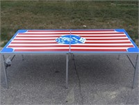 Large GoPong folding beer pong table