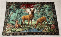 67" x 46" Deer Wall Carpet