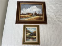 Farm Framed Paintings