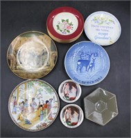 Assortment of Decorative Plates