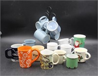 Assortment of Decorative Mugs