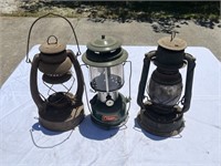 Three Lanterns (2 Vintage)