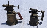 2 Antique Torches