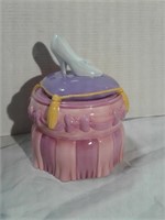 Disney Cinderella Glass Slipper Cookie Jar